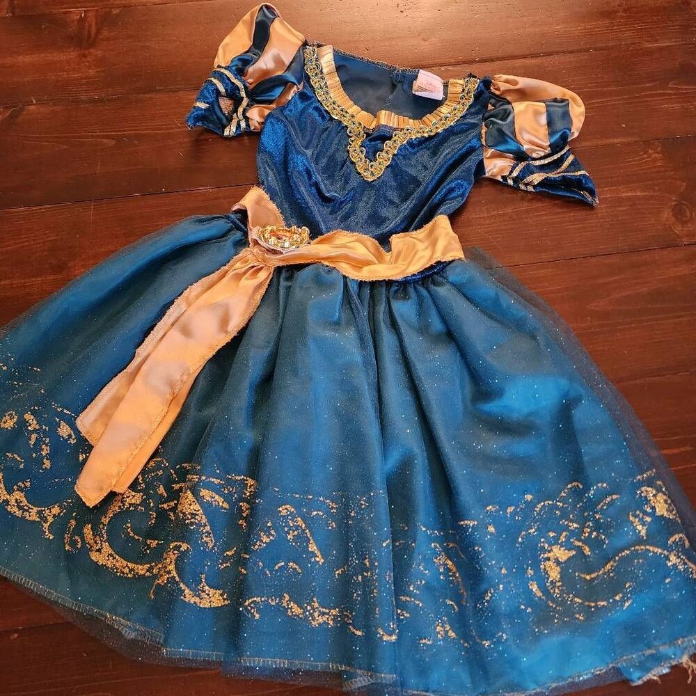 Disney Princess Merida from Brave Dress Up Costume Size Small (4-6)